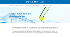 Desktop Screenshot of plasmatec.co.uk